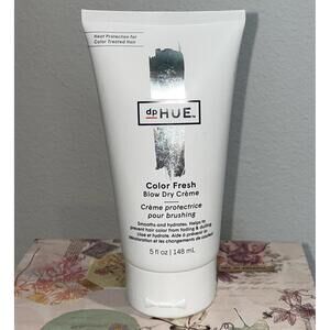 dp HUE Color Fresh Blow Dry Creme - Heat Protection For Color Treated Hair 5 oz